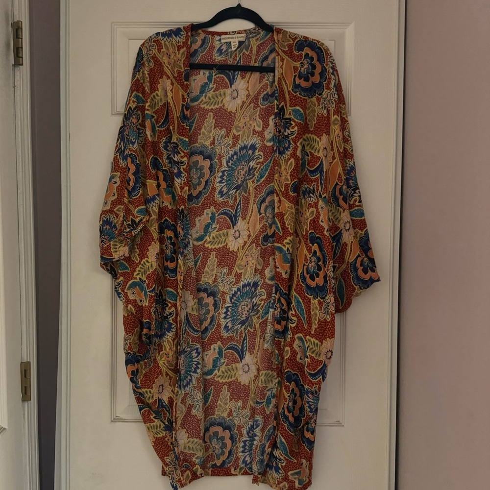 Anthropologie- Anderson & Lauth Duster/Cover Up- One Size 🌻